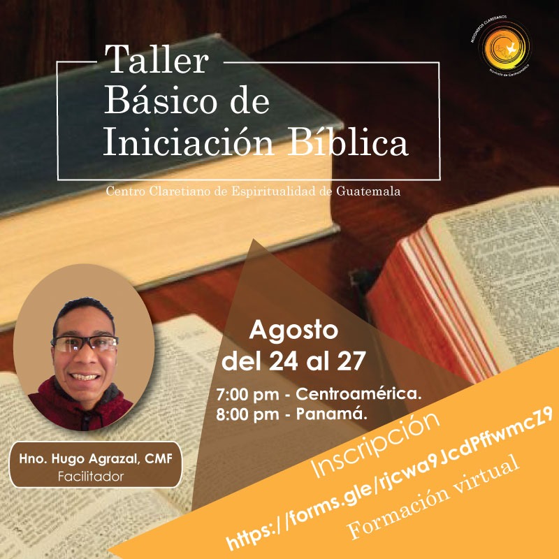 TALLER BÁSICO DE INICIACIÓN BÍBLICA - Portal Claretianos Centroamérica